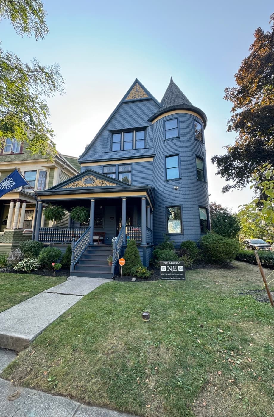 Victorian home painted by Northeast Pro Services — Buffalo, NY